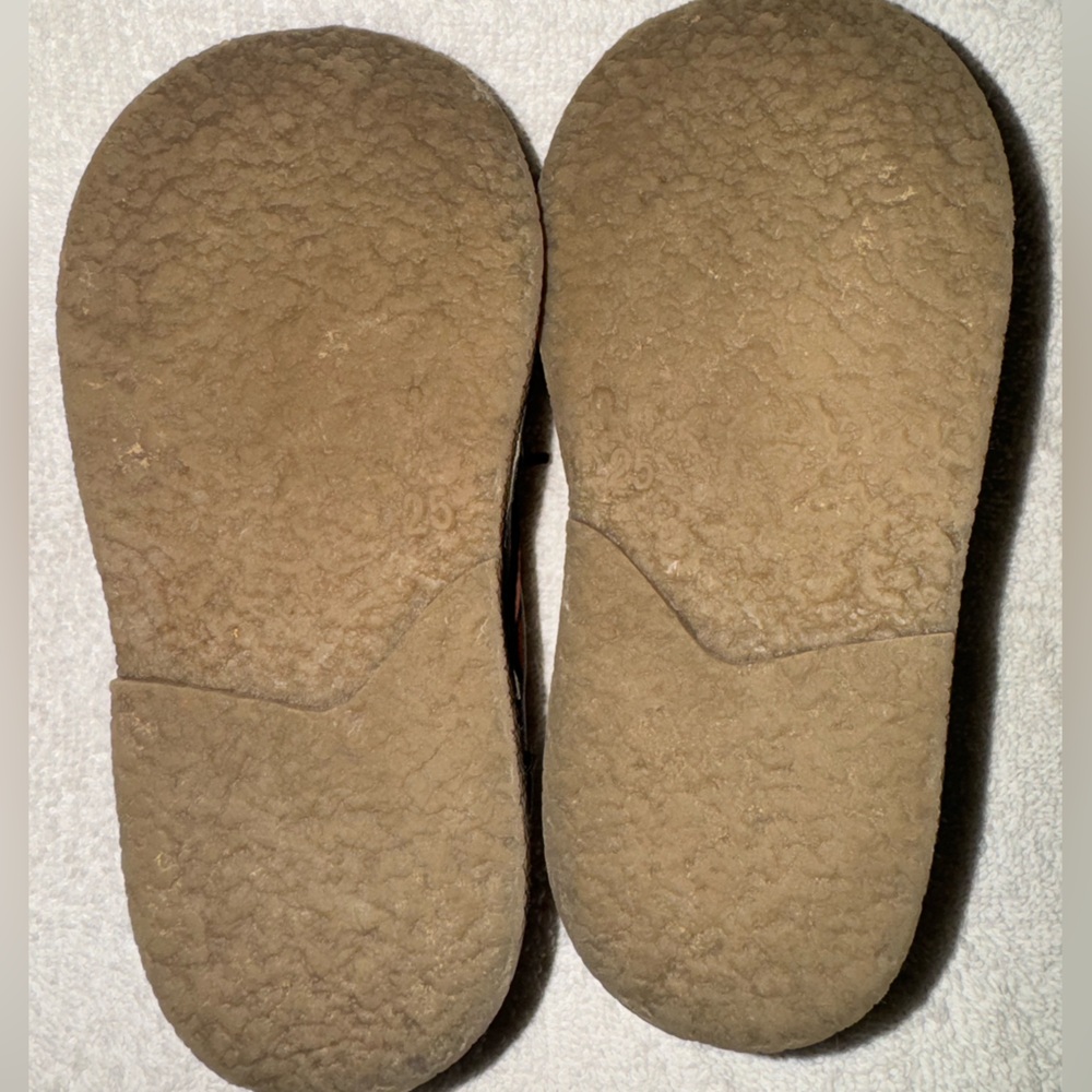 Classic Brown Kids Dress Shoes - Picture 6 of 8